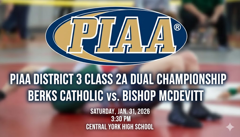 Bishop McDevitt vs. Berks Catholic: PIAA District 3 Class 2A Wrestling Finals Preview