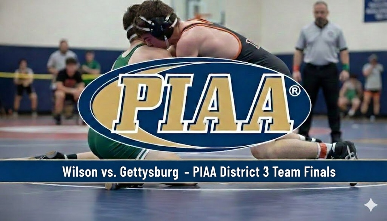 PIAA District 3 Team Finals: No. 1 Wilson (West Lawn) vs. Gettysburg Wrestling Championship