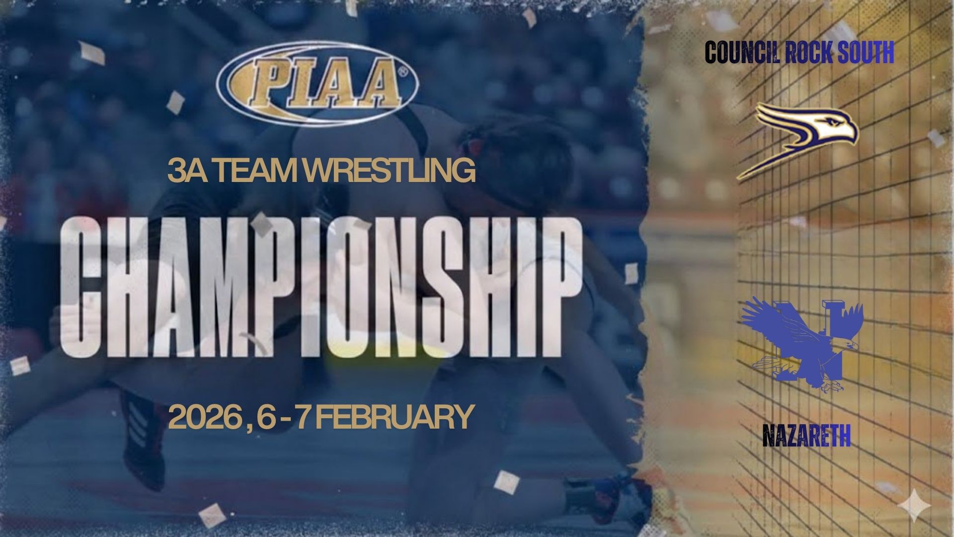 2026 PIAA 3A Quarterfinal In-Depth: Council Rock South vs. Nazareth - Clash of Titans on Mat 4